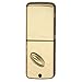 LockState LS-DB500-PB Electronic Keyless Deadbolt, Polished Brass