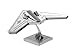 Set of 4 Metal Earth 3D Laser Cut Lockheed Martin Plane Models: F-35 Lightning - F-22 Raptor - RQ-170 Sentinel - SR-71 Blackbird