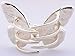 Multi Color Crystal Rhinestones Butterfly Hair Claw Clip for Women Girls