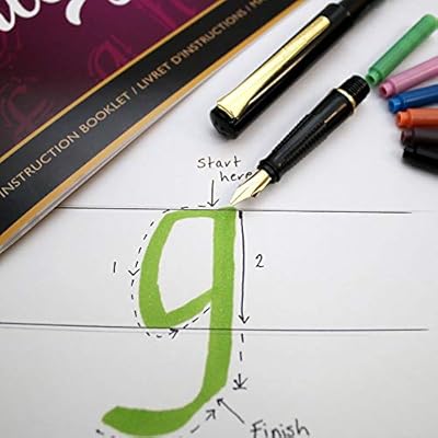 Mont Marte Calligraphy Pen Set 26 Piece Includes Calligraphy Pens Calligraphy Nibs Ink Cartridges Introduction Booklet And Exercise Booklet Amazon Sg Home