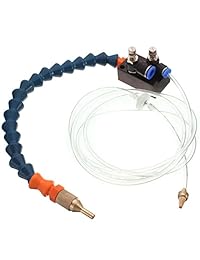 Origlam Niebla de lubricación Spray Pulverizador de sistema de refrigeración metal grabado de corte máquina del líquido refrigerante para tubería de aire CNC Torno Fresado Broca