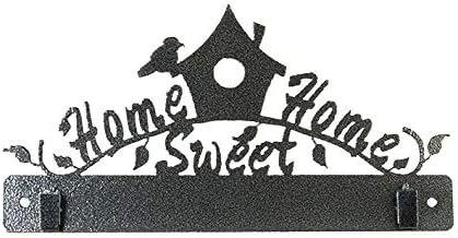 Ackfeld Manufacturing 35442 10in Sweet Home Holder Quilt Hanger, Charcoal