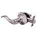 Constructor Prelude Privacy Lever Door Lockset (Non-Keyed) Handle for Bedroom and Bathroom Satin Nickel (Prelude - Privacy)