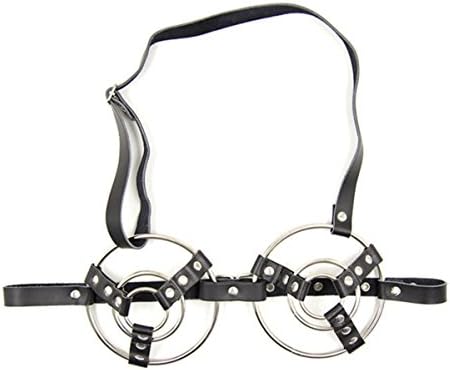 Lieberpaar Women's Tassel Body Harness Metal Chain and Faux Leather Sexy Lingerie (QQFZNY20)