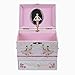 ShameOnJane Ballerina Jewelry Box and Girls Jewelry Box - Music Box - A Great Gift for your Niece, Daughter or Granddaughter, Bracelet Included.