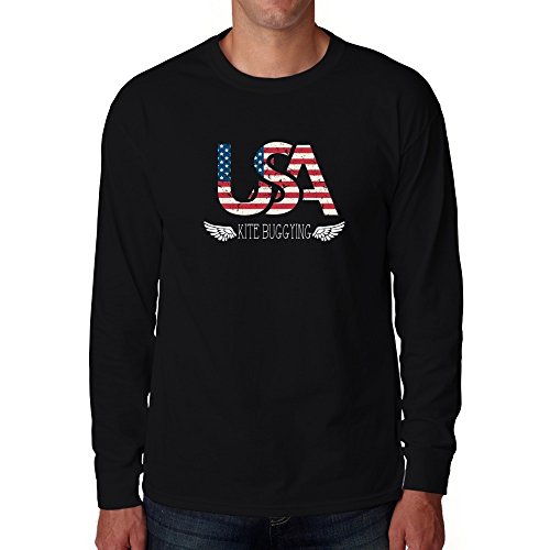 Eddany USA Kite Buggying 2 Long Sleeve T-Shirt