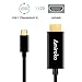 Amiroko USB C to HDMI Cable 6FT, USB 3.1 Type C (Thunderbolt 3 Compatible) to HDMI 4K Cable for MacBook Pro 2016, MacBook 12