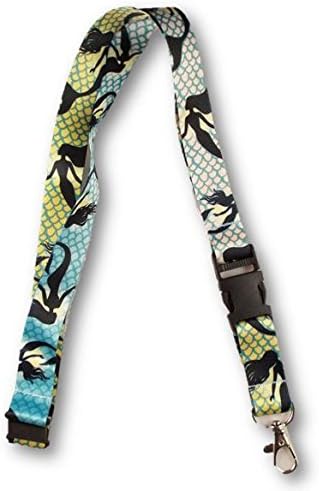 Kalan Mermaid Design Neck Lanyard Id Or Key Holder