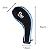 Aeola Golf Club Headcovers, Zipper headcovers for Golf Clubs Iron Covers with Interchangeable Number Tag, Blue - 10Pcs
