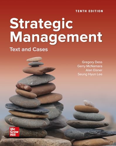 Strategic Management Text & Cases経営戦略教科書 Strategic Management: Text and Cases: Dess, Gregory G., McNamara