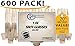 Sugarman Creations Strong Clear Plastic Disposable Shot Glasses, 1 oz. - BEST VALUE PACK-Pack of 600