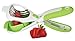 HIC Kitchen Handy Dandy Slicer For Eggs, Fruit, Mushrooms, Stainless Steel Blades, Non-Slip Grip, Spring-Loaded Action