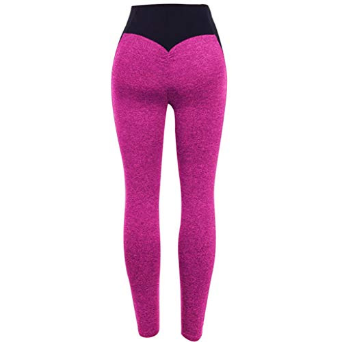 image for BPQ_W High Waist Yoga Leggings for Women's Casual Patchwork Workout Da