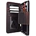 Genuine Italian full real Leather Case for Iphone 8 plus Book Wallet slim cover Handmade Luxury cards slots Retro classic brown thin DavisCase