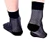 Doc Miller Ankle Brace for Women & Men – Foot Compression Sleeve, Toeless Wrap & Support for Pain Relief, Plantar Fasciitis, Achilles Tendonitis & Injury Recovery, 1 Pair