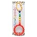Chewbeads Gramercy Baby Teething Toy - Clip on Teether, Car Seat & Stroller Toy - Baby Links & Teething Ring for Infants & Toddlers - Food Grade Silicone, BPA & Phthalate Free - Rainbow