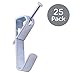 HangDone Picture Hangers 25-Pack Supports up to 30 lbs, Zinc Plated