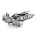 Metal Earth Set of 5 Star Wars The Force Awakens - Kylo Ren's Command Shuttle, Special Forces TIE Fighter, First Order Snowspeeder, Poe Dameron's X-Wing Fighter, BB-8