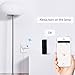 BroadLink Smart WiFi Plug with Night Light, No Hub Required, Remote Control Your Devices, Occupies Only One Socket, ETL Listed, Works with Alexa and Google Assistant, Max Load 1800W, White (1-Pack)