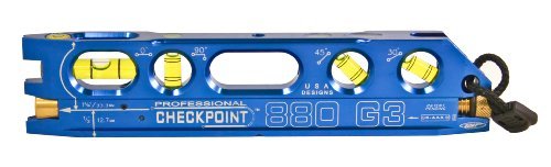 CHECKPOINT 0327B 880 G3 Laser Torpedo Level, Blue by Checkpoint