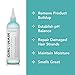 Girl+Hair Natural Hair Products, Clear Plus Apple Cider Vinegar Clarifying Hair Rinse, with ACV & Rice Water, 10.1 fl.oz./300 mlthumb 2