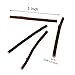 HANBEN 100/200pcs 5 Inch Long 0.1-0.2 Inch in Diameter Wood Log Sticks Twigs for Crafts Photo Props (100pcs/bag)