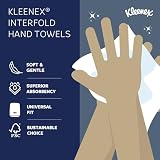 Kleenex Ultra Paper Towels V-Fold 2-Ply White Interfold 1860 Sheets 15 Pack view 10