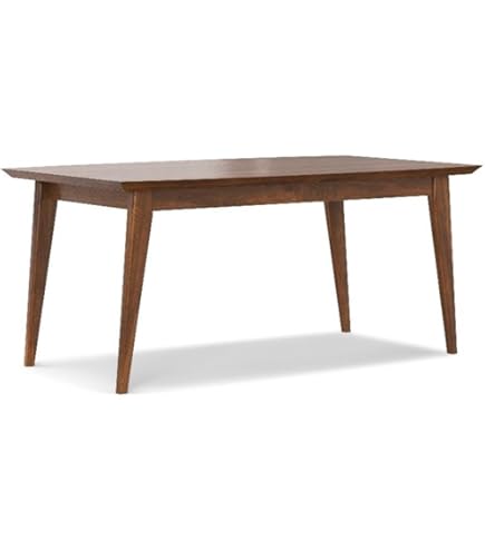 Amazon.com: SIMPLIHOME Colby Dining Table - 60-76 inch Wide Solid