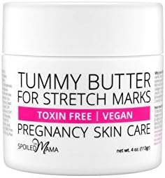 Tummy Butter for Stretch Marks ~ Safe for Pregnancy - 4 oz. by The Spoiled Mama