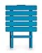 Camco 21036 Large Quick-Folding Adirondack Table, Plastic, Aqua