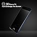 [Super smooth for APP winner & 3D Curve Fit] Tateguard Iphone 7 plus tempered glass screen protector [Matte surface and full bending coverage][Black tooling]