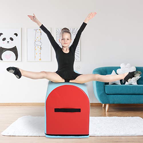 Goplus Mailbox Tumbling Aid Trainer Portable Jumping Box Lightweight Gymnastics Trainer