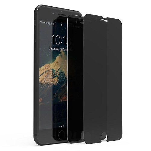 Big Web iPhone 7 Plus / 8 Plus Privacy Screen Protector, Big Web Anti-Spy Tempered Glass Screen Protector for Apple iPhone 7 / 8 Plus (2-Pack)
