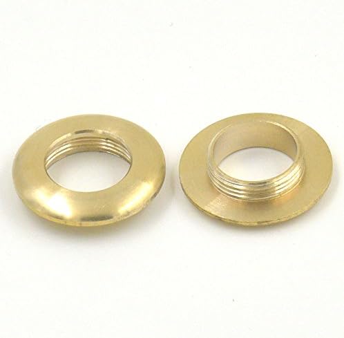 6 Sets 20mm Brass Grommet Eyelets For Canvas Clothes Leather Purse Backing Buckle