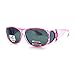 Womens Polarized Fit Over Glasses Rhinestone Sunglasses Oval Rectangular Pink