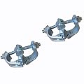 Fixed Right Angle Scaffolding Clamps British Type 2 pcs Brand New Prisms