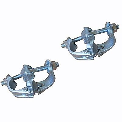 Fixed Right Angle Scaffolding Clamps British Type 2 pcs Brand New Prisms