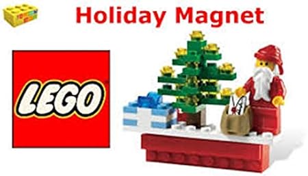 lego iconic holiday magnet