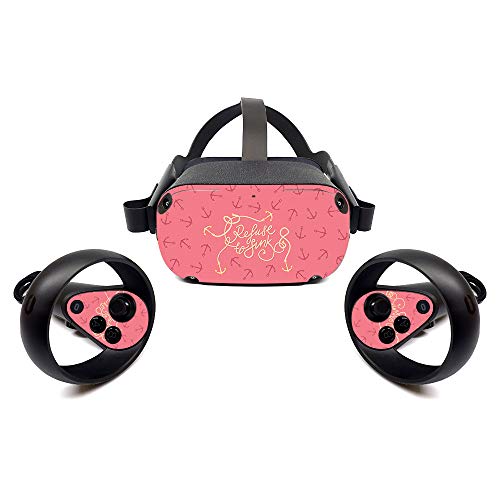MightySkins Skin for Oculus Quest - Refuse to Sink | Protective, Durable, and U…