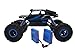 Blomiky C181 1:18 Scale 4WD High Speed Racing Blue RC Cars Electric Buggy Hobby Fast Off-Road Toy RC Truck Vehicle Toy Extra 2 Battery C181 Blue