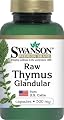 Raw Thymus Glandular 500 mg 60 Caps