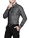 Mens Long Sleeve Button Casual Dress Shirt Twill Chambray Classic Fit