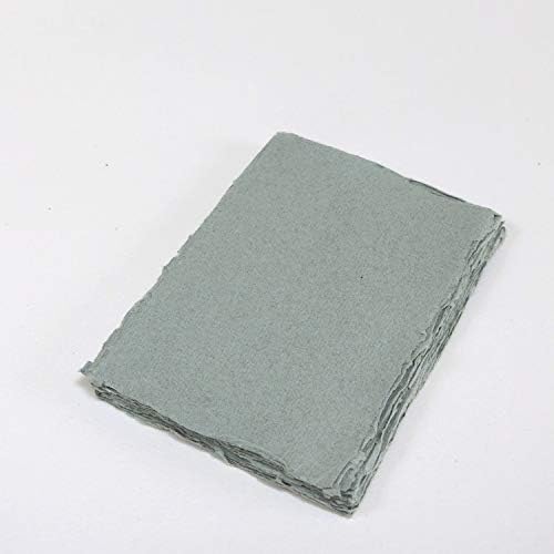 Khadi Papers - Light Grey Handmade A6 Paper - 150 GSM - 20 Sheets
