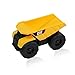 CAT Mini Machine Caterpillar Construction Truck Toy Cars Set of 6, Dump Truck x 2, Bulldozer, Wheel Loader, Excavator and Backhoe Free-Wheeling Vehicles w/Moving Parts -Great Cake Toppers