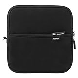 ROOFULL External USB DVD Blu-ray Hard Drive Protective Storage Carrying Sleeve Case Pouch Bag, Compatible for Apple Superdrive, Magic Trackpad, Samsung/ASUS/Dell/LG External DVD Drive, Black