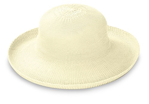 Wallaroo Women's Petite Victoria Sun Hat - Stylish Yet Packable, Natural