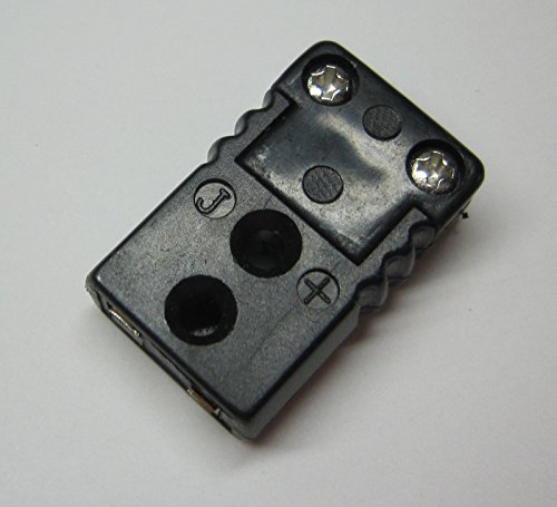 Mini J-Type Thermocouple Wire Connector, Cable Connector, 5 Sets Pairs Male and Female Plugs