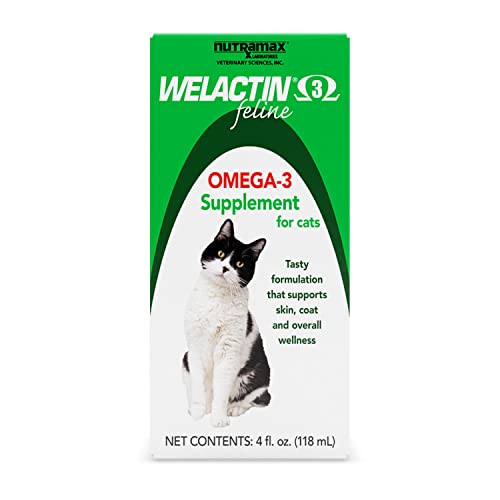 Nutramax Welactin Omega-3 Fish Oil Skin and Coat Health Supplement
