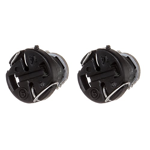 image for CCIYU 10 Pack T4.2/T4 Green 3014SMD 3LED Neo Wedge LED Light For 2002 