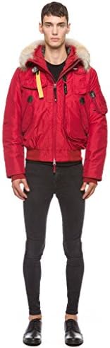 Men's Gobi Bomber Jacket (X-Large, Red)